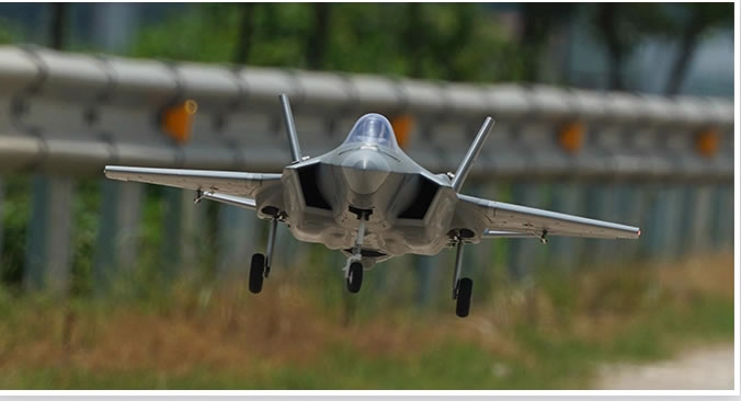 XFly F-35 64mm lighting 750mm EDF PNP Jet RC airplane